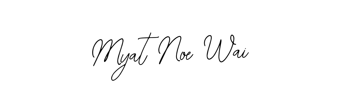 Create a beautiful signature design for name Myat Noe Wai. With this signature (Bearetta-2O07w) fonts, you can make a handwritten signature for free. Myat Noe Wai signature style 12 images and pictures png