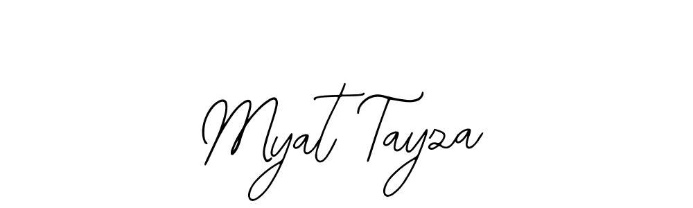 Design your own signature with our free online signature maker. With this signature software, you can create a handwritten (Bearetta-2O07w) signature for name Myat Tayza. Myat Tayza signature style 12 images and pictures png