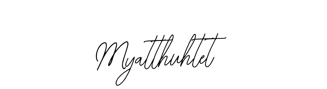 Make a beautiful signature design for name Myatthuhtet. With this signature (Bearetta-2O07w) style, you can create a handwritten signature for free. Myatthuhtet signature style 12 images and pictures png