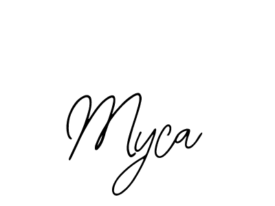 Myca stylish signature style. Best Handwritten Sign (Bearetta-2O07w) for my name. Handwritten Signature Collection Ideas for my name Myca. Myca signature style 12 images and pictures png