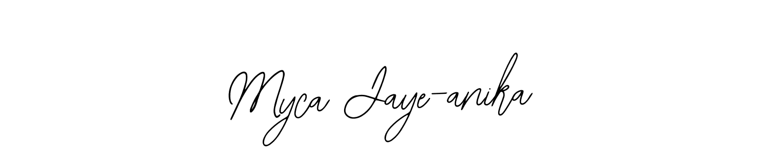 See photos of Myca Jaye-anika official signature by Spectra . Check more albums & portfolios. Read reviews & check more about Bearetta-2O07w font. Myca Jaye-anika signature style 12 images and pictures png