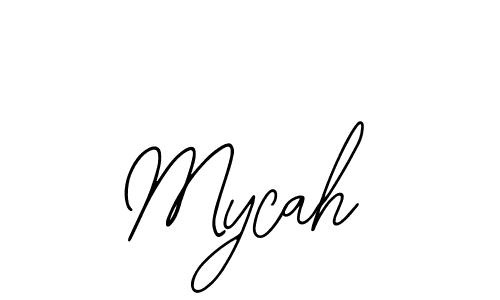 Also we have Mycah name is the best signature style. Create professional handwritten signature collection using Bearetta-2O07w autograph style. Mycah signature style 12 images and pictures png