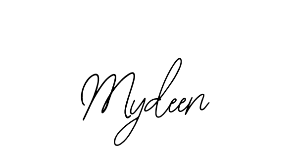 You can use this online signature creator to create a handwritten signature for the name Mydeen. This is the best online autograph maker. Mydeen signature style 12 images and pictures png