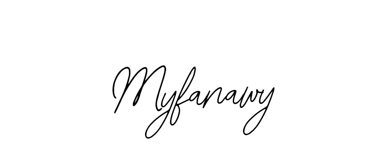 Make a beautiful signature design for name Myfanawy. With this signature (Bearetta-2O07w) style, you can create a handwritten signature for free. Myfanawy signature style 12 images and pictures png