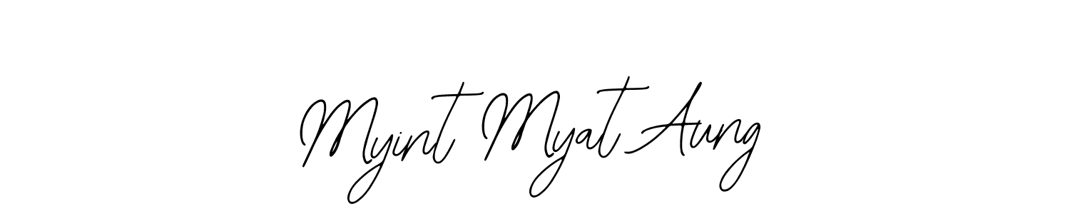 How to Draw Myint Myat Aung signature style? Bearetta-2O07w is a latest design signature styles for name Myint Myat Aung. Myint Myat Aung signature style 12 images and pictures png