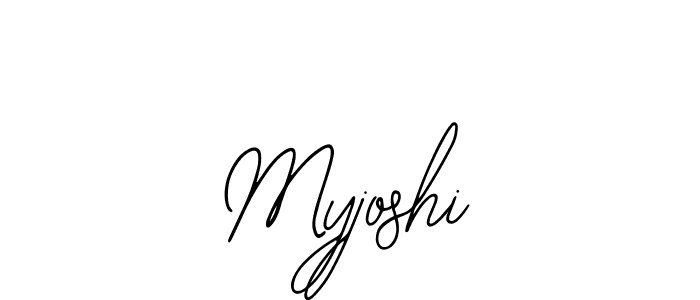 Design your own signature with our free online signature maker. With this signature software, you can create a handwritten (Bearetta-2O07w) signature for name Myjoshi. Myjoshi signature style 12 images and pictures png