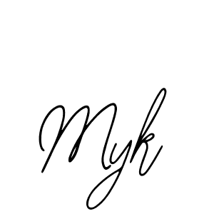 if you are searching for the best signature style for your name Myk. so please give up your signature search. here we have designed multiple signature styles  using Bearetta-2O07w. Myk signature style 12 images and pictures png