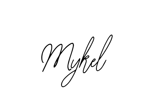 The best way (Bearetta-2O07w) to make a short signature is to pick only two or three words in your name. The name Mykel include a total of six letters. For converting this name. Mykel signature style 12 images and pictures png