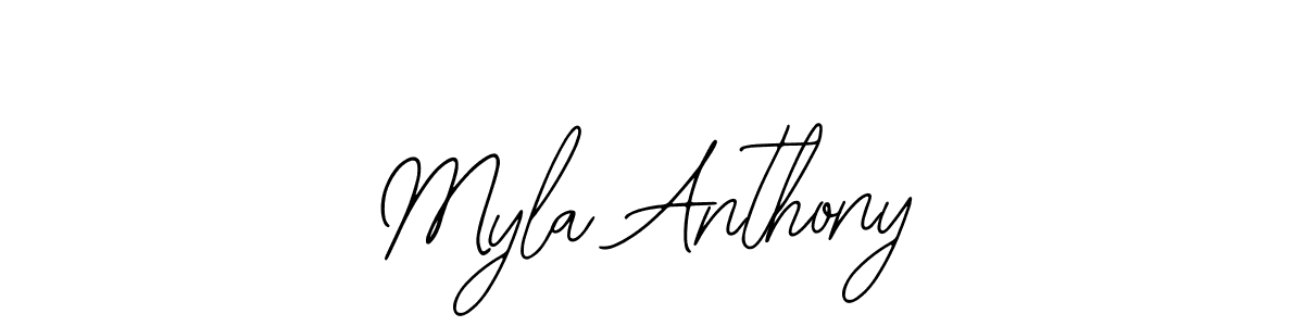 Best and Professional Signature Style for Myla Anthony. Bearetta-2O07w Best Signature Style Collection. Myla Anthony signature style 12 images and pictures png