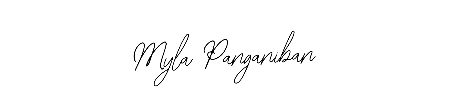 The best way (Bearetta-2O07w) to make a short signature is to pick only two or three words in your name. The name Myla Panganiban include a total of six letters. For converting this name. Myla Panganiban signature style 12 images and pictures png