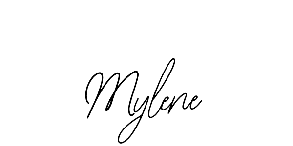 Mylene stylish signature style. Best Handwritten Sign (Bearetta-2O07w) for my name. Handwritten Signature Collection Ideas for my name Mylene. Mylene signature style 12 images and pictures png