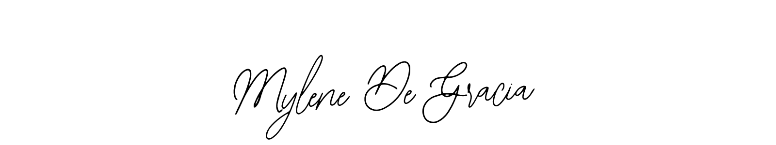 Make a beautiful signature design for name Mylene De Gracia. Use this online signature maker to create a handwritten signature for free. Mylene De Gracia signature style 12 images and pictures png