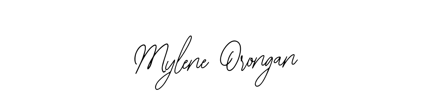 Also You can easily find your signature by using the search form. We will create Mylene Orongan name handwritten signature images for you free of cost using Bearetta-2O07w sign style. Mylene Orongan signature style 12 images and pictures png