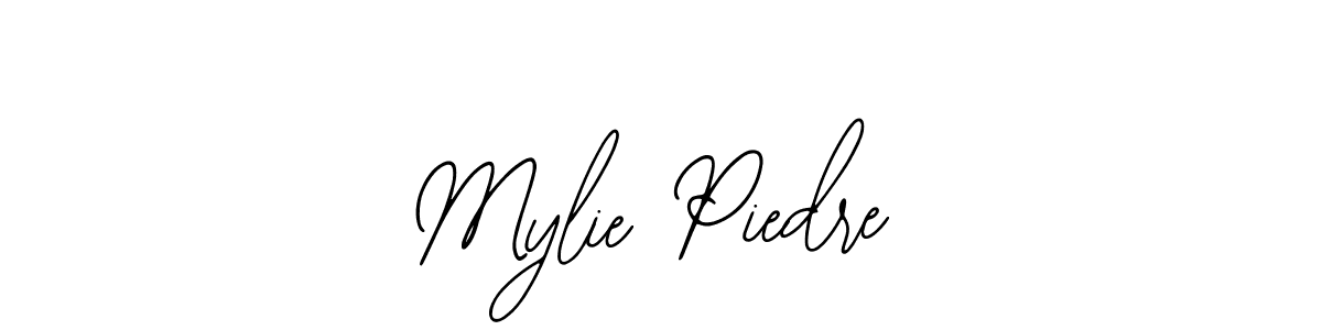 How to make Mylie Piedre signature? Bearetta-2O07w is a professional autograph style. Create handwritten signature for Mylie Piedre name. Mylie Piedre signature style 12 images and pictures png