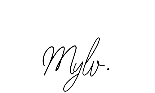 How to Draw Mylv. signature style? Bearetta-2O07w is a latest design signature styles for name Mylv.. Mylv. signature style 12 images and pictures png