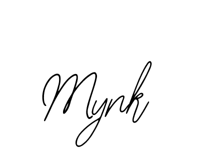 Make a beautiful signature design for name Mynk. With this signature (Bearetta-2O07w) style, you can create a handwritten signature for free. Mynk signature style 12 images and pictures png