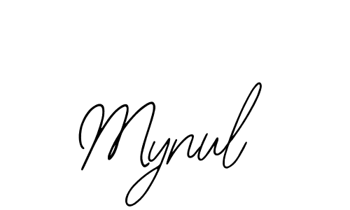 if you are searching for the best signature style for your name Mynul. so please give up your signature search. here we have designed multiple signature styles  using Bearetta-2O07w. Mynul signature style 12 images and pictures png