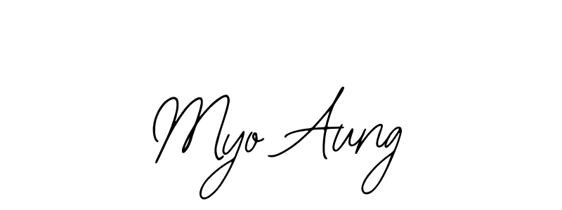 Make a beautiful signature design for name Myo Aung. Use this online signature maker to create a handwritten signature for free. Myo Aung signature style 12 images and pictures png