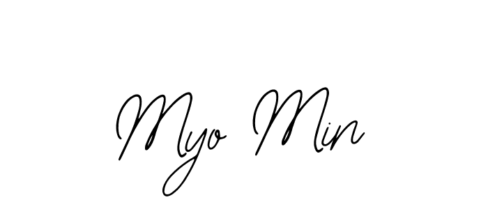 Also You can easily find your signature by using the search form. We will create Myo Min name handwritten signature images for you free of cost using Bearetta-2O07w sign style. Myo Min signature style 12 images and pictures png