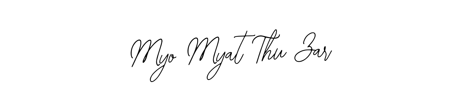 Myo Myat Thu Zar stylish signature style. Best Handwritten Sign (Bearetta-2O07w) for my name. Handwritten Signature Collection Ideas for my name Myo Myat Thu Zar. Myo Myat Thu Zar signature style 12 images and pictures png
