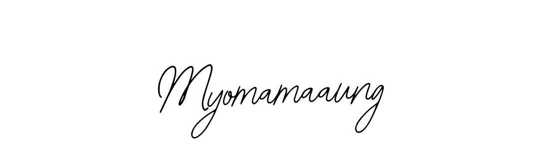 Also You can easily find your signature by using the search form. We will create Myomamaaung name handwritten signature images for you free of cost using Bearetta-2O07w sign style. Myomamaaung signature style 12 images and pictures png
