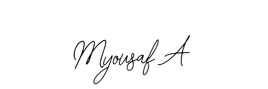 You can use this online signature creator to create a handwritten signature for the name Myousaf A. This is the best online autograph maker. Myousaf A signature style 12 images and pictures png