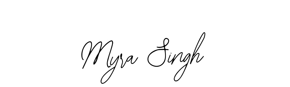 Myra Singh stylish signature style. Best Handwritten Sign (Bearetta-2O07w) for my name. Handwritten Signature Collection Ideas for my name Myra Singh. Myra Singh signature style 12 images and pictures png