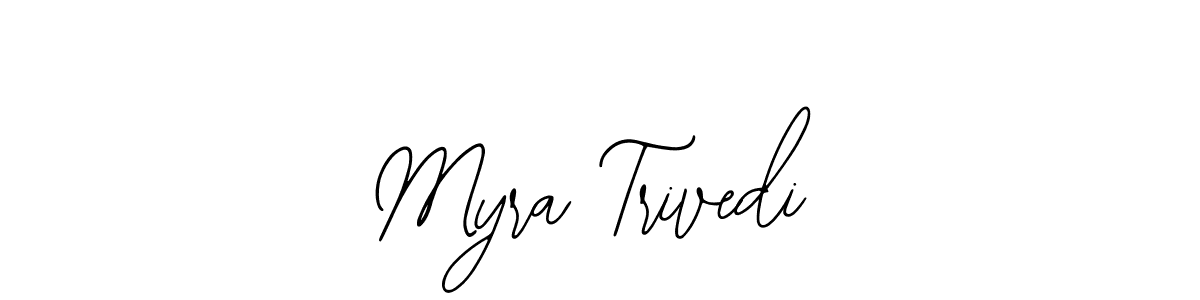 Make a beautiful signature design for name Myra Trivedi. Use this online signature maker to create a handwritten signature for free. Myra Trivedi signature style 12 images and pictures png