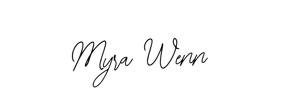 You should practise on your own different ways (Bearetta-2O07w) to write your name (Myra Wenn) in signature. don't let someone else do it for you. Myra Wenn signature style 12 images and pictures png