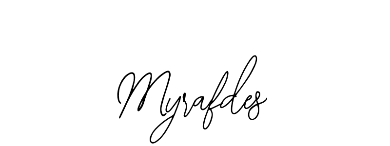 You should practise on your own different ways (Bearetta-2O07w) to write your name (Myrafdes) in signature. don't let someone else do it for you. Myrafdes signature style 12 images and pictures png