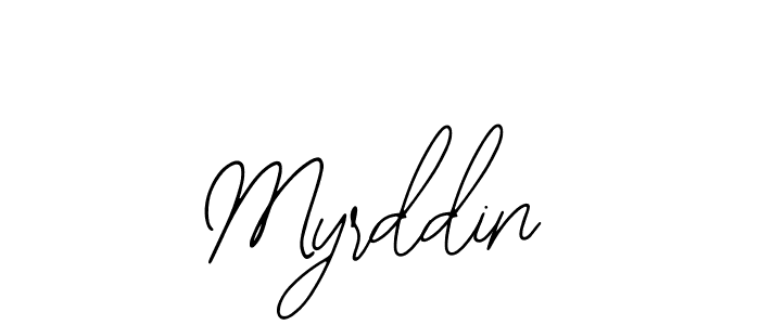 Myrddin stylish signature style. Best Handwritten Sign (Bearetta-2O07w) for my name. Handwritten Signature Collection Ideas for my name Myrddin. Myrddin signature style 12 images and pictures png