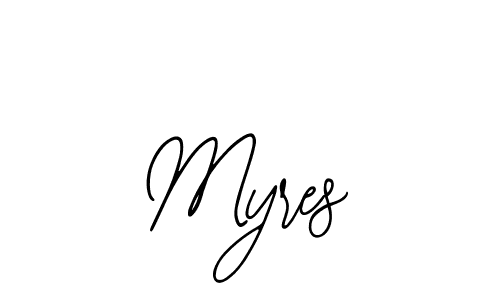 Myres stylish signature style. Best Handwritten Sign (Bearetta-2O07w) for my name. Handwritten Signature Collection Ideas for my name Myres. Myres signature style 12 images and pictures png
