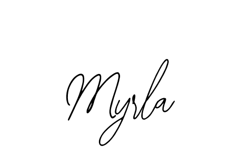 Also You can easily find your signature by using the search form. We will create Myrla name handwritten signature images for you free of cost using Bearetta-2O07w sign style. Myrla signature style 12 images and pictures png