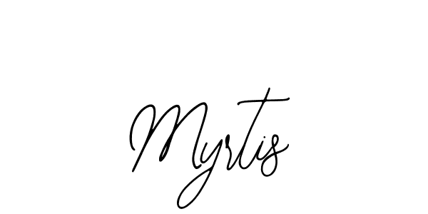 How to make Myrtis signature? Bearetta-2O07w is a professional autograph style. Create handwritten signature for Myrtis name. Myrtis signature style 12 images and pictures png