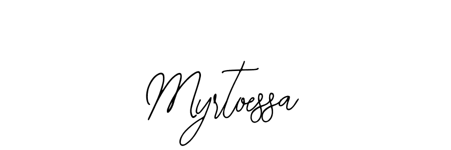 Design your own signature with our free online signature maker. With this signature software, you can create a handwritten (Bearetta-2O07w) signature for name Myrtoessa. Myrtoessa signature style 12 images and pictures png