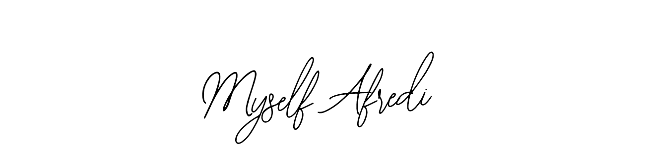 Similarly Bearetta-2O07w is the best handwritten signature design. Signature creator online .You can use it as an online autograph creator for name Myself Afredi. Myself Afredi signature style 12 images and pictures png