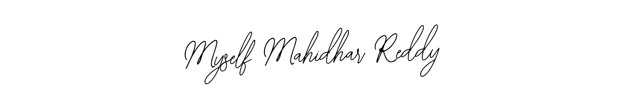 Once you've used our free online signature maker to create your best signature Bearetta-2O07w style, it's time to enjoy all of the benefits that Myself Mahidhar Reddy name signing documents. Myself Mahidhar Reddy signature style 12 images and pictures png