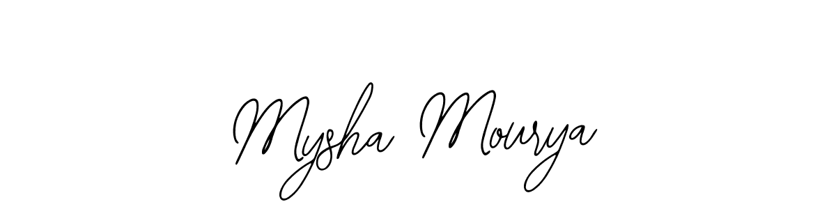 How to Draw Mysha Mourya signature style? Bearetta-2O07w is a latest design signature styles for name Mysha Mourya. Mysha Mourya signature style 12 images and pictures png