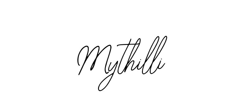 Mythilli stylish signature style. Best Handwritten Sign (Bearetta-2O07w) for my name. Handwritten Signature Collection Ideas for my name Mythilli. Mythilli signature style 12 images and pictures png