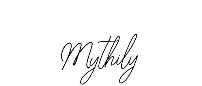 How to make Mythily name signature. Use Bearetta-2O07w style for creating short signs online. This is the latest handwritten sign. Mythily signature style 12 images and pictures png
