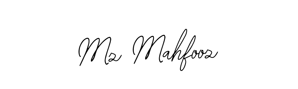 Make a short Mz Mahfooz signature style. Manage your documents anywhere anytime using Bearetta-2O07w. Create and add eSignatures, submit forms, share and send files easily. Mz Mahfooz signature style 12 images and pictures png