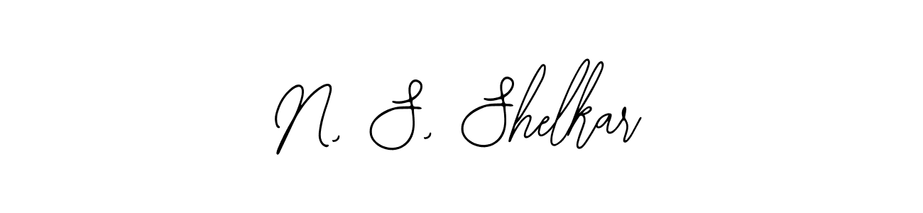 N, S, Shelkar stylish signature style. Best Handwritten Sign (Bearetta-2O07w) for my name. Handwritten Signature Collection Ideas for my name N, S, Shelkar. N, S, Shelkar signature style 12 images and pictures png