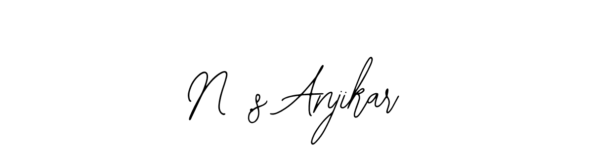 You can use this online signature creator to create a handwritten signature for the name N .s Anjikar. This is the best online autograph maker. N .s Anjikar signature style 12 images and pictures png