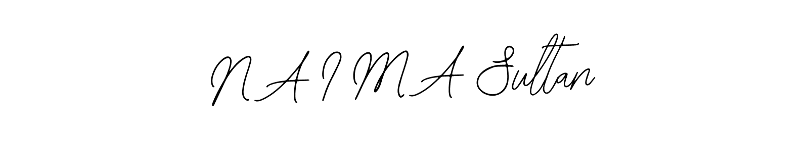 It looks lik you need a new signature style for name N A I M A Sultan. Design unique handwritten (Bearetta-2O07w) signature with our free signature maker in just a few clicks. N A I M A Sultan signature style 12 images and pictures png
