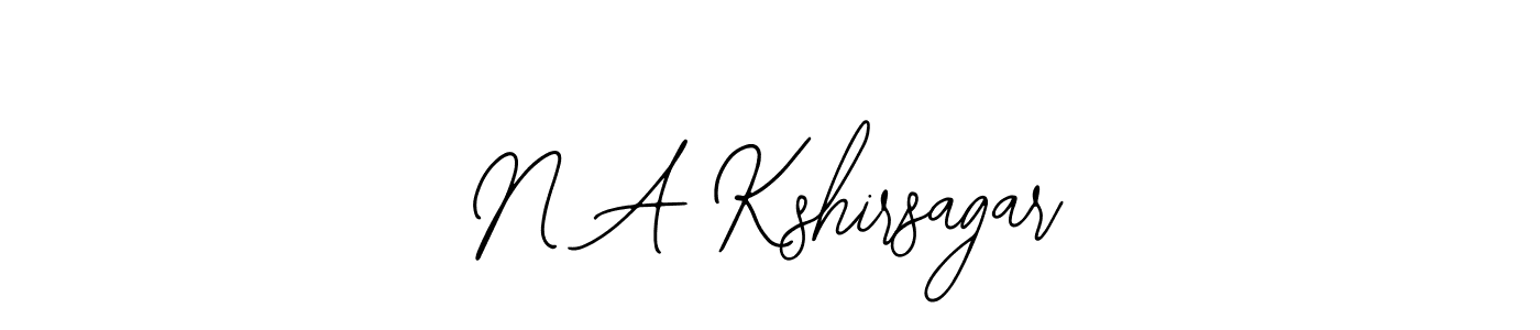 How to Draw N A Kshirsagar signature style? Bearetta-2O07w is a latest design signature styles for name N A Kshirsagar. N A Kshirsagar signature style 12 images and pictures png