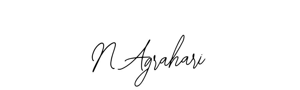 It looks lik you need a new signature style for name N Agrahari. Design unique handwritten (Bearetta-2O07w) signature with our free signature maker in just a few clicks. N Agrahari signature style 12 images and pictures png