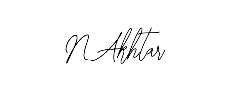 N Akhtar stylish signature style. Best Handwritten Sign (Bearetta-2O07w) for my name. Handwritten Signature Collection Ideas for my name N Akhtar. N Akhtar signature style 12 images and pictures png