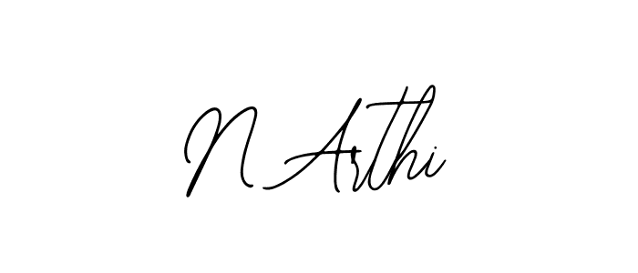 How to make N Arthi signature? Bearetta-2O07w is a professional autograph style. Create handwritten signature for N Arthi name. N Arthi signature style 12 images and pictures png