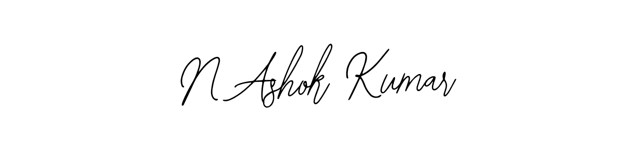 Also we have N Ashok Kumar name is the best signature style. Create professional handwritten signature collection using Bearetta-2O07w autograph style. N Ashok Kumar signature style 12 images and pictures png