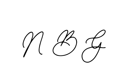 if you are searching for the best signature style for your name N B G. so please give up your signature search. here we have designed multiple signature styles  using Bearetta-2O07w. N B G signature style 12 images and pictures png